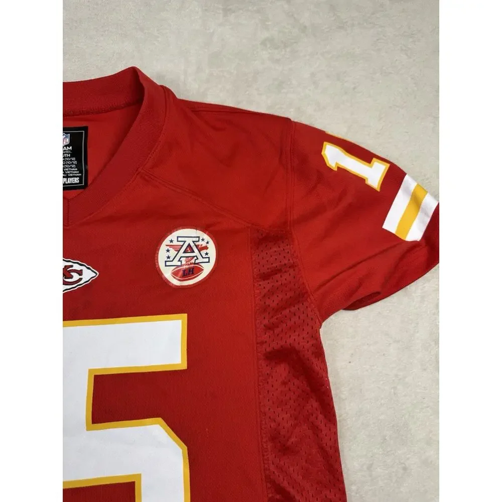 Patrick Mahomes Kansas City Chiefs Youth M 10/12 #15 Red NFL Jersey